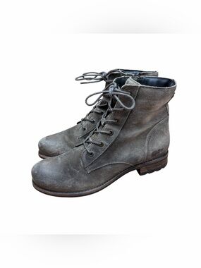 Taos Boot Camp size 9-9.5 Boot in Rugged Smoke Leather